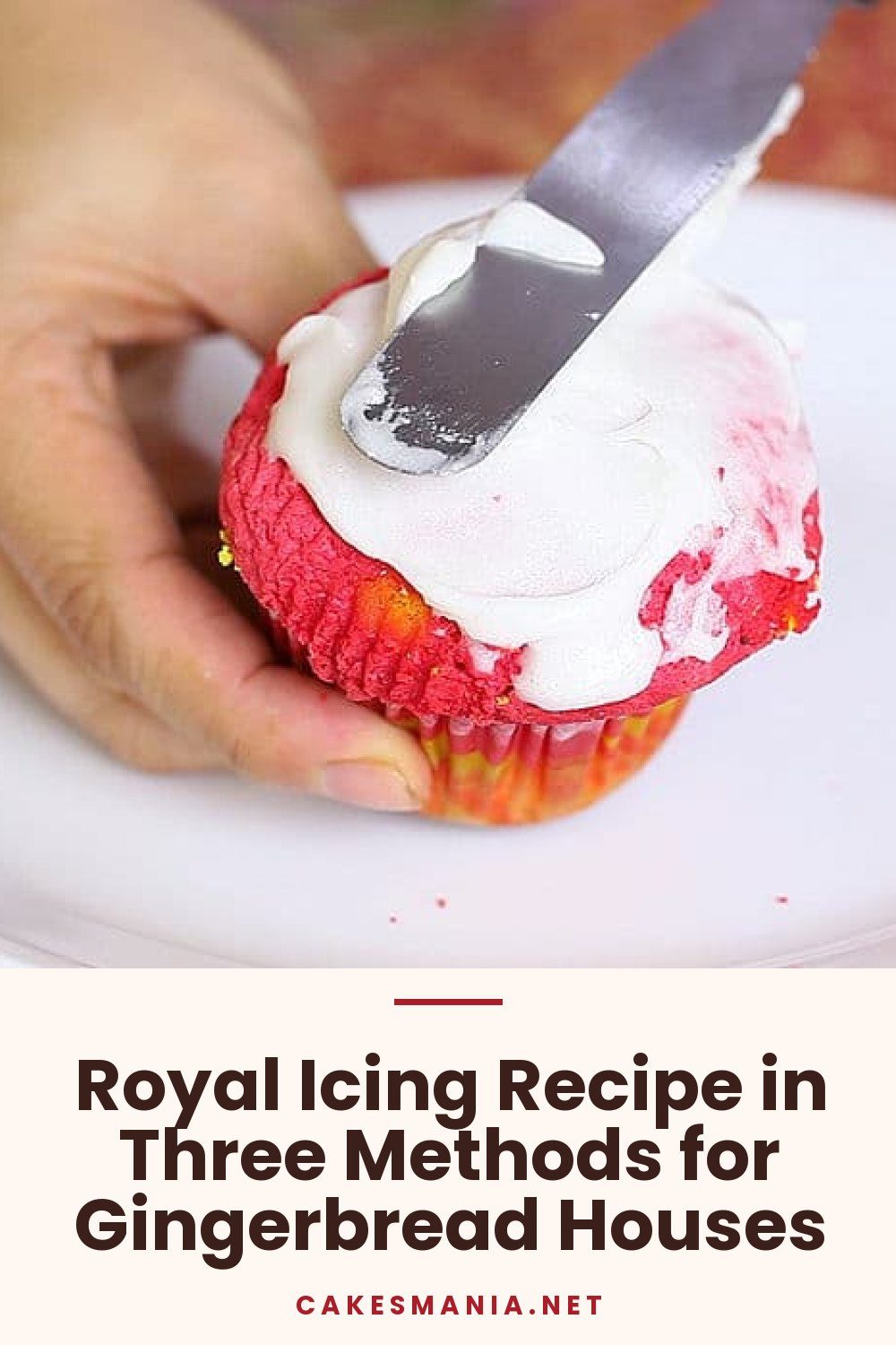 Royal Icing Recipe in Three Methods for Gingerbread Houses