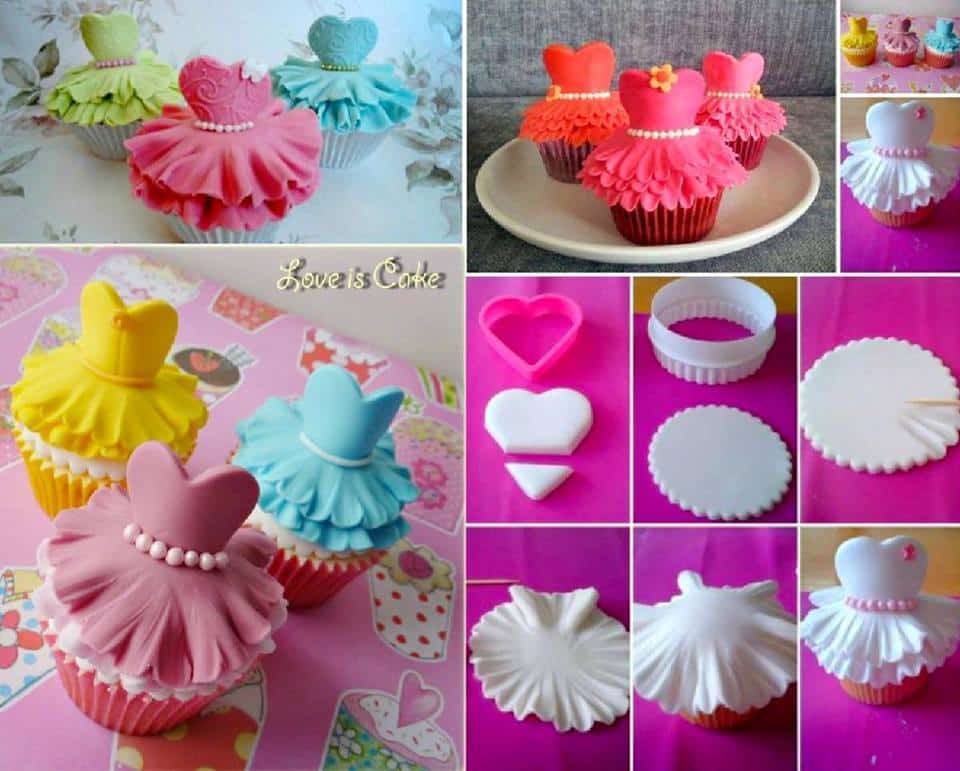 Ballerina Cupcakes