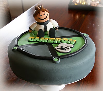 Ben 10 cake no candles