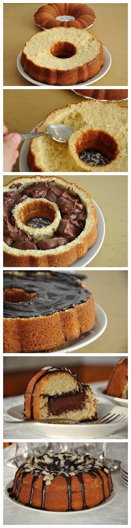 Chocolate-Filled-Cake
