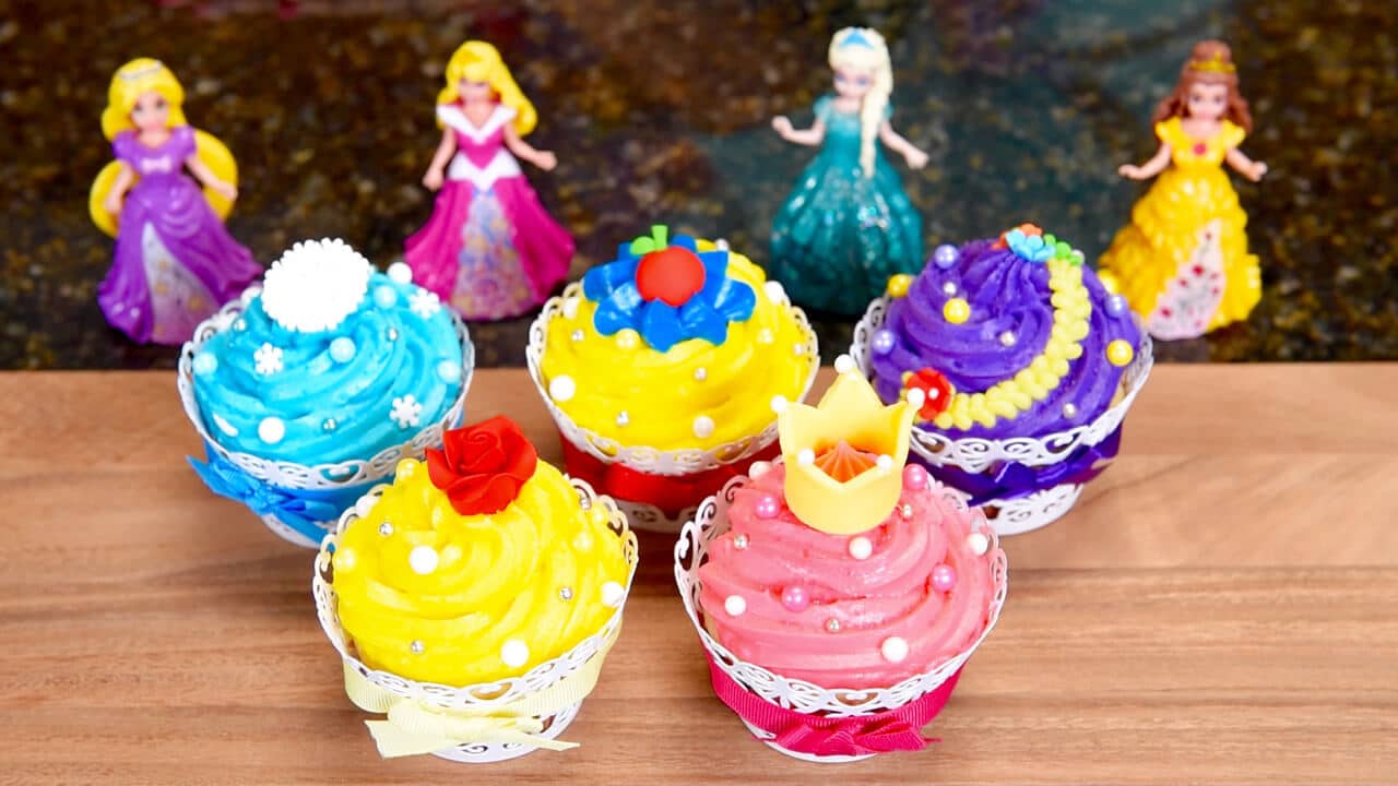 Disney Princess Cupcake