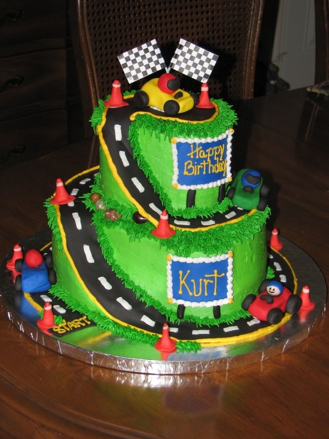 Jungle Birthday Cake Toppers Cake Birthday Boy Cakes Road Cart Boys