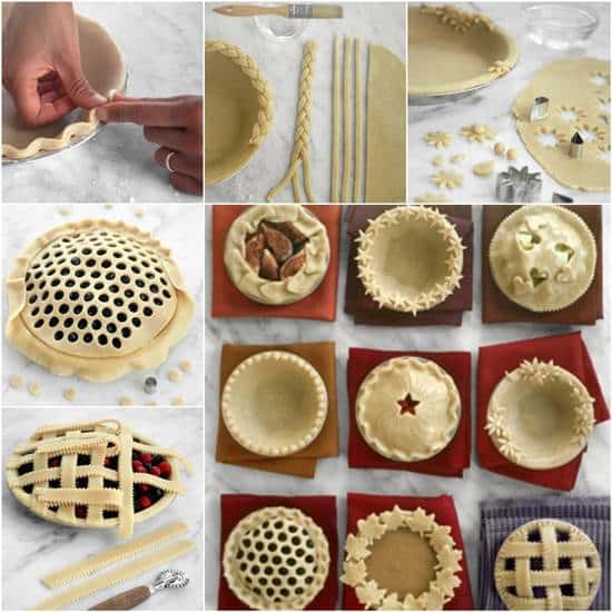 How to DIY Pretty Decorative Pie Crusts