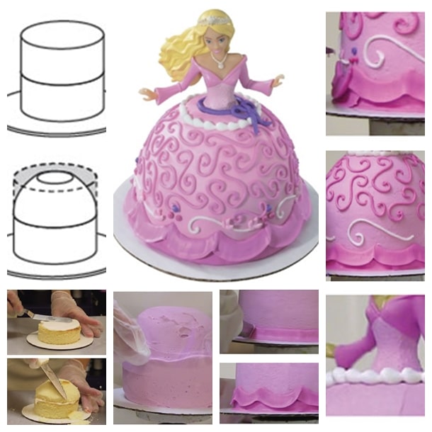 Princess Cake Decorating