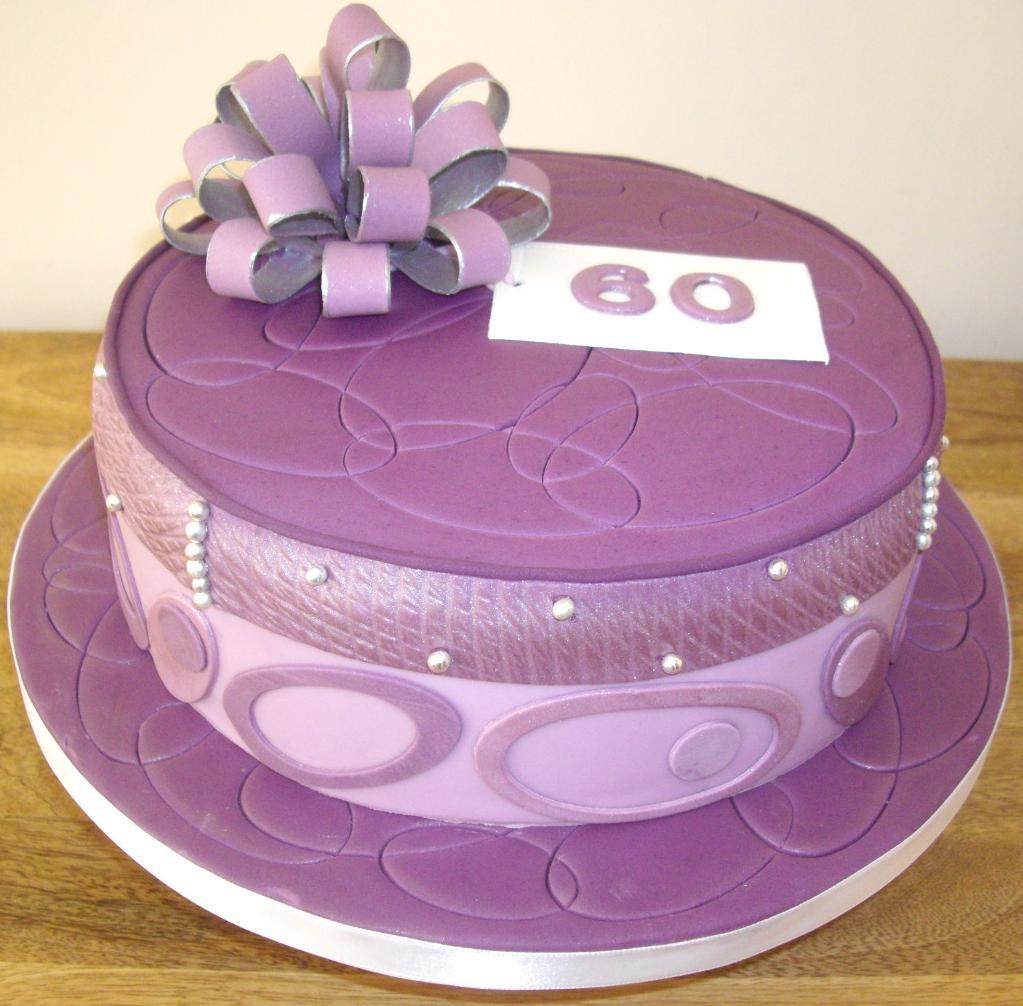 PurpleBirthdayCake