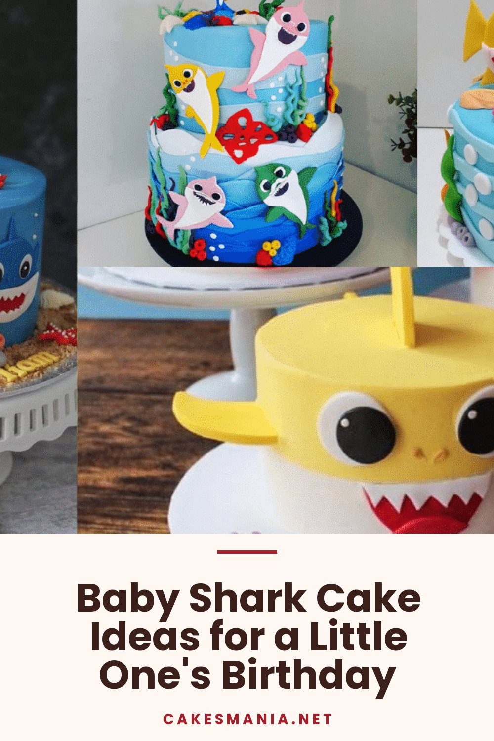 Baby Shark Cake Ideas for a Little One's Birthday