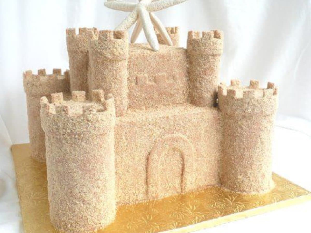 15+ Amazing Sandcastle cake