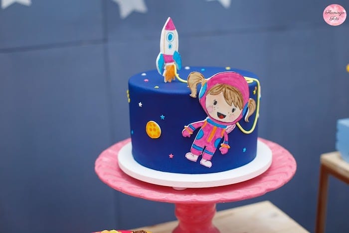 astronaut themed birthday cake ideas 12