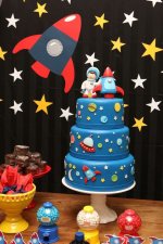 Amazing Astronaut Themed Birthday Cake Ideas