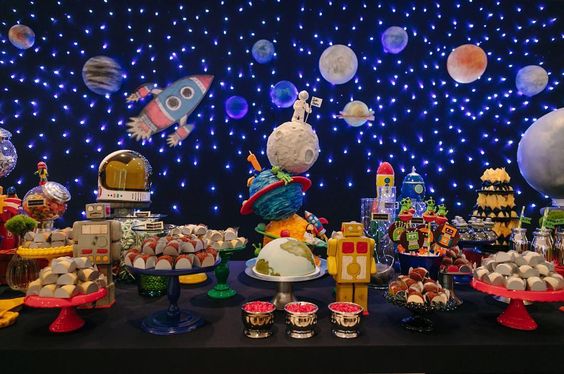 astronaut themed birthday cake ideas