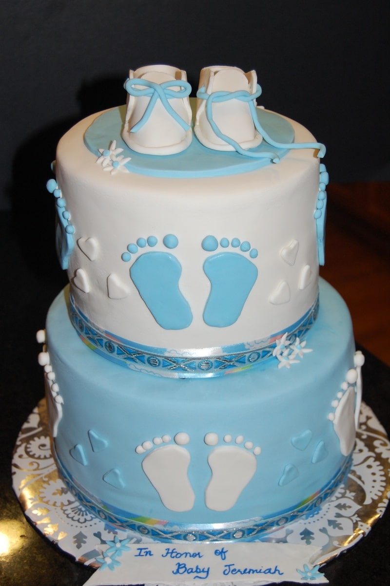 How Boy Baby Shower Cakes