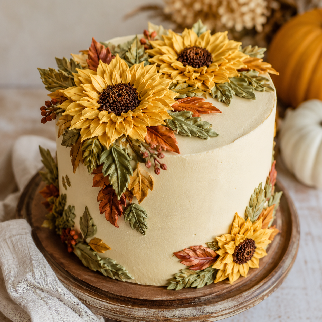 Beautiful Autumn Cake Decorating Ideas to Inspire Your Seasonal Baking %title % beautiful autumn cake 7