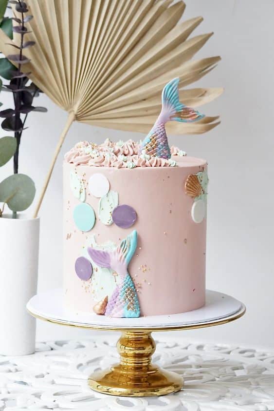 beautiful cakes with mermaid tails 3