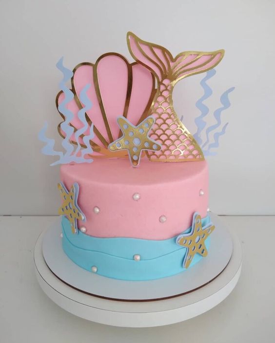 beautiful cakes with mermaid tails 4