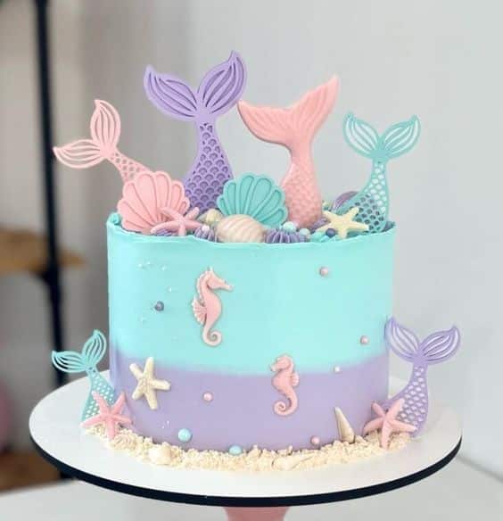 beautiful cakes with mermaid tails 5