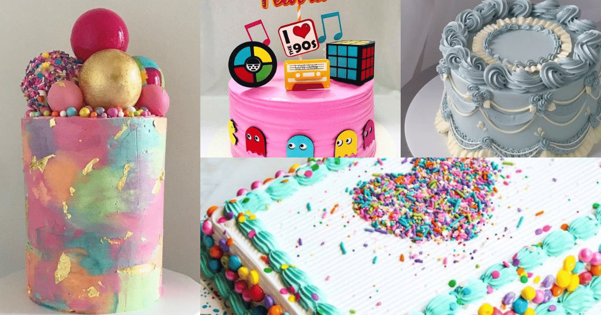 Cakes Inspired by the 80s and 90s