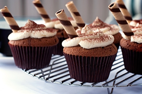 cappuccino cupcakes