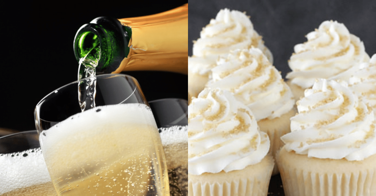 champagne whipped cream