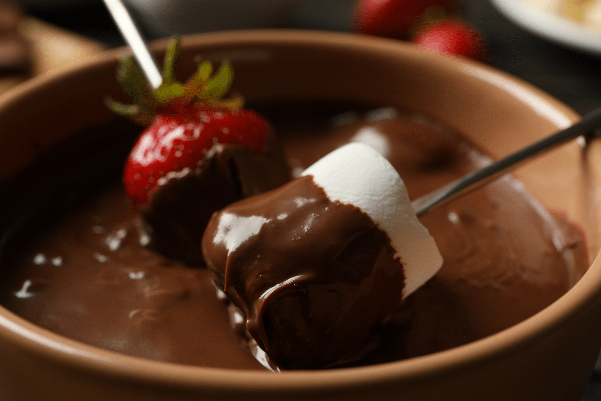 chocolate fondue recipe ()