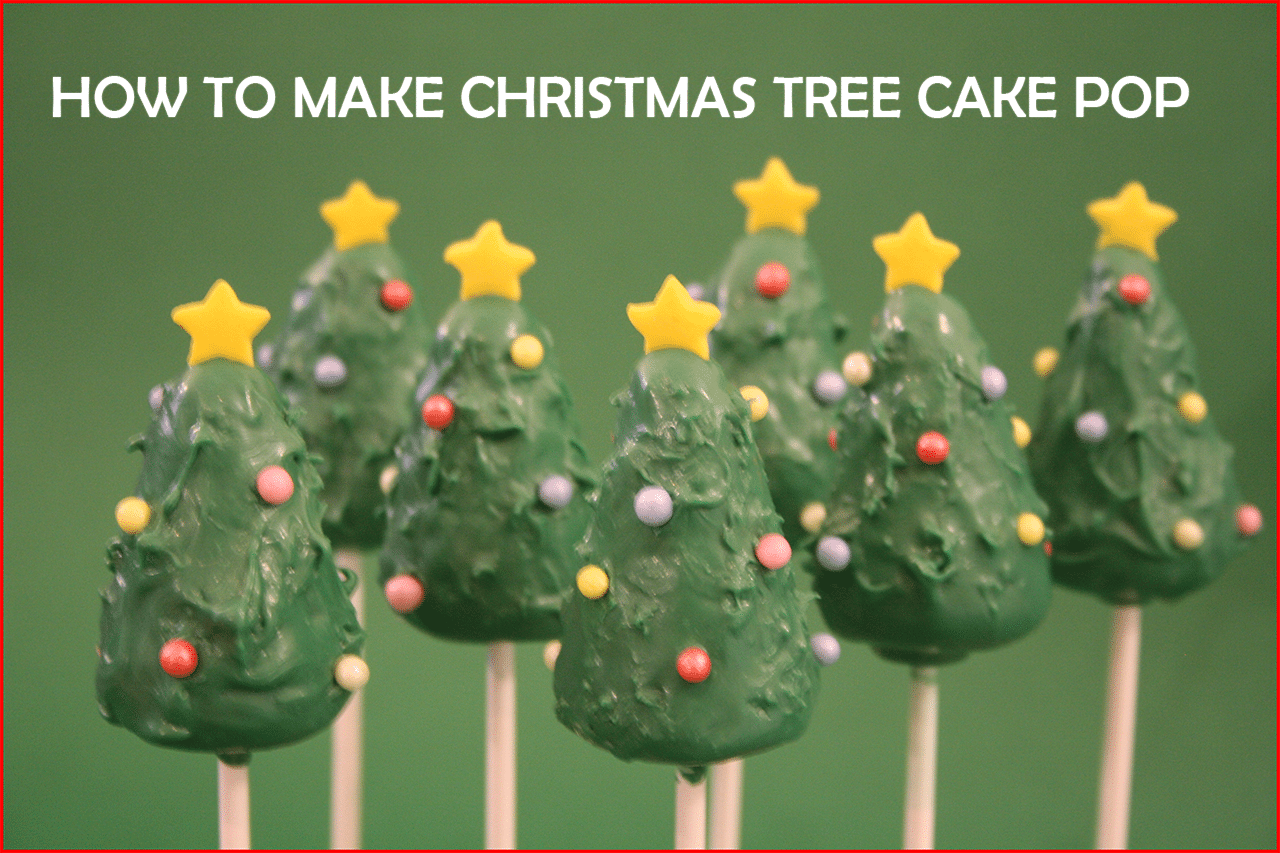 christmas tree top cake