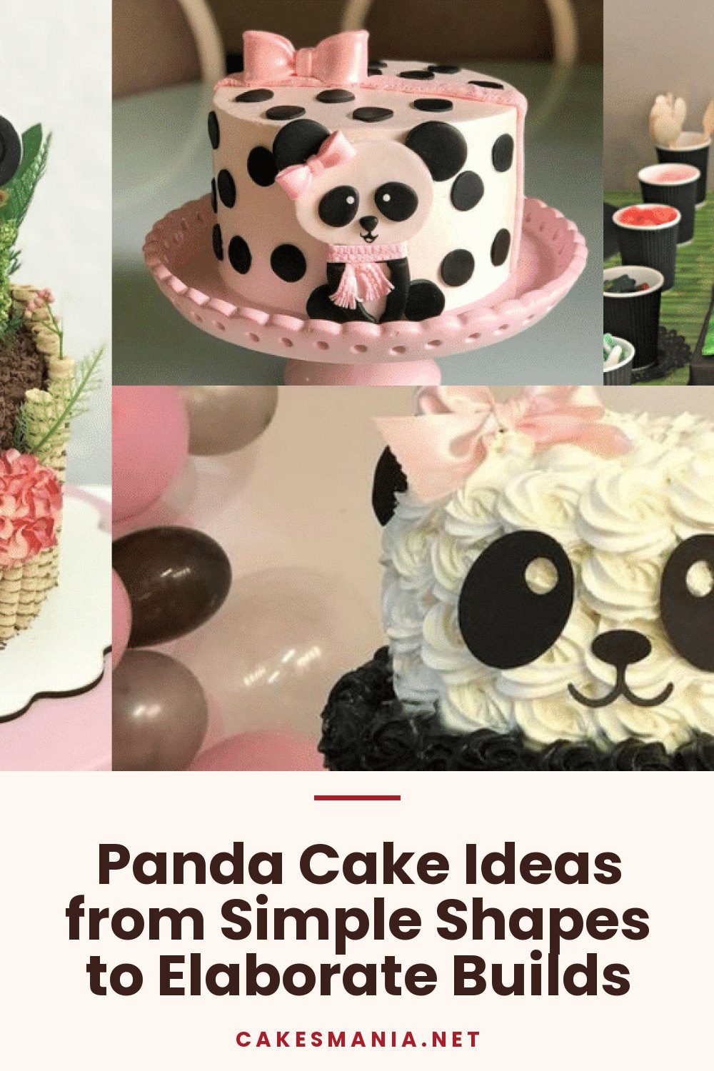 Panda Cake Ideas from Simple Shapes to Elaborate Builds