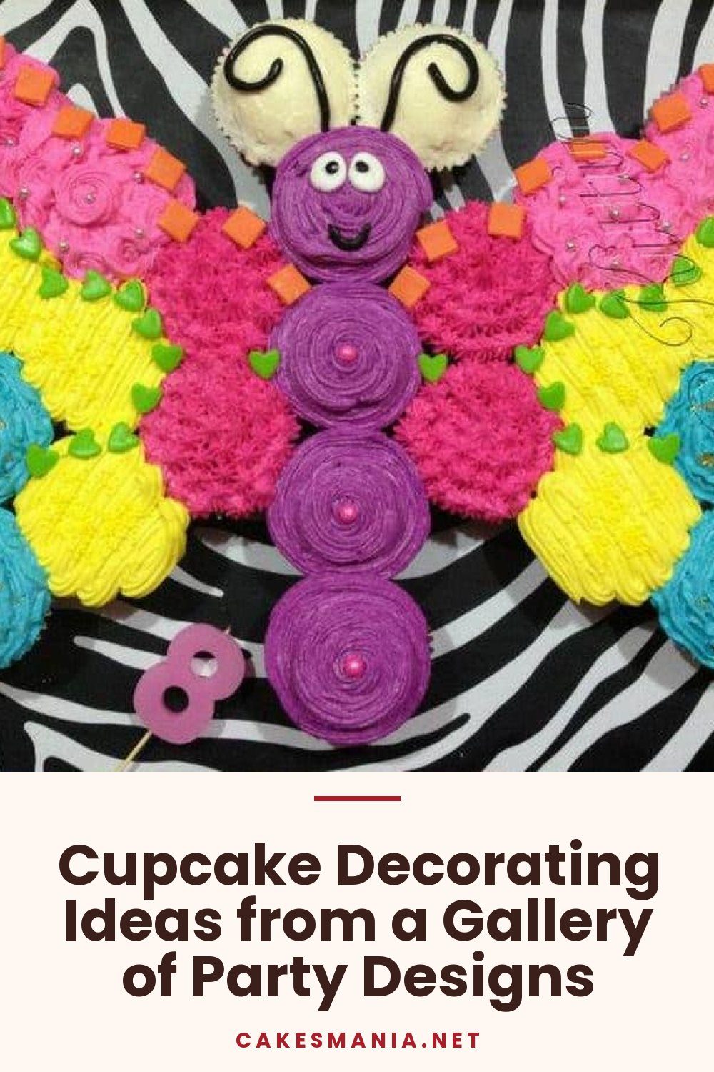 Cupcake Decorating Ideas from a Gallery of Party Designs