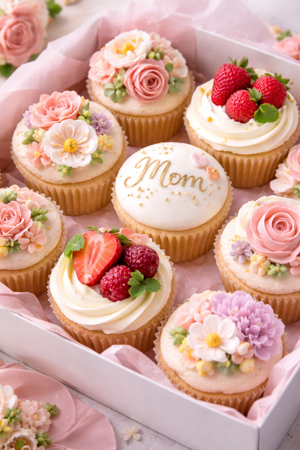 Decorated Cupcakes for Mother's Day – Elegant Recipe & Decoration Guide %title % decorated cupcakes for mothers day 5