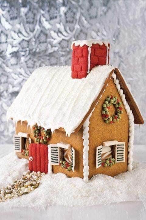 decorating gingerbread house for christmas 10