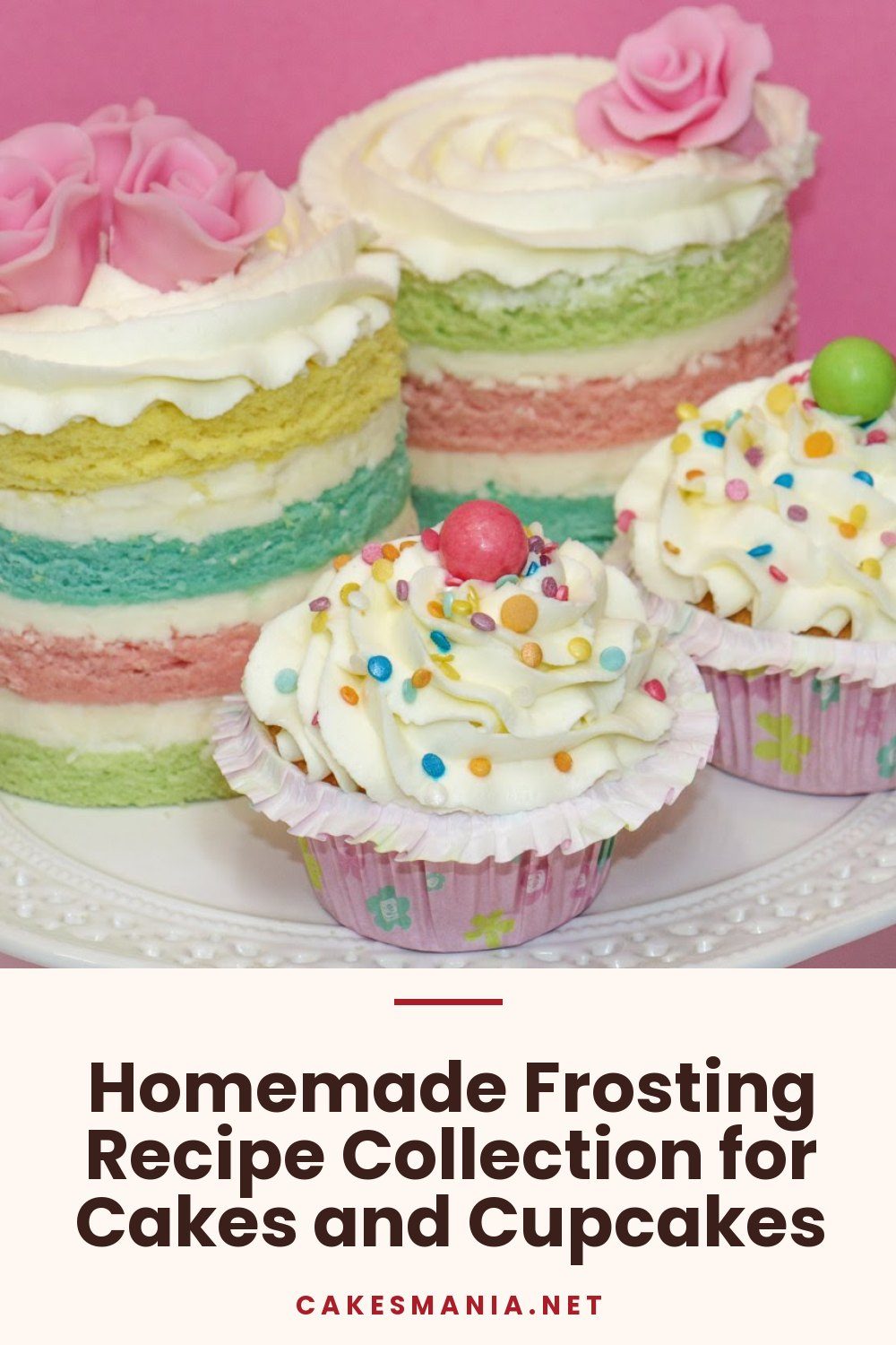 Homemade Frosting Recipe Collection for Cakes and Cupcakes