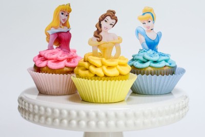 DIY Disney Princess Cupcakes
