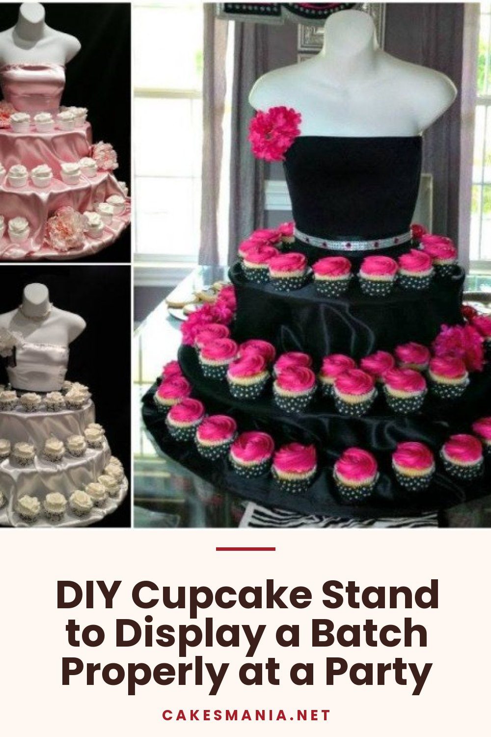 DIY Cupcake Stand to Display a Batch Properly at a Party