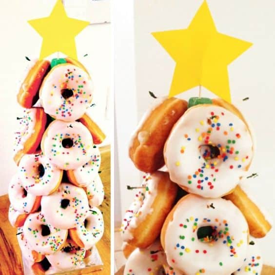 donuts decorated for christmas 8