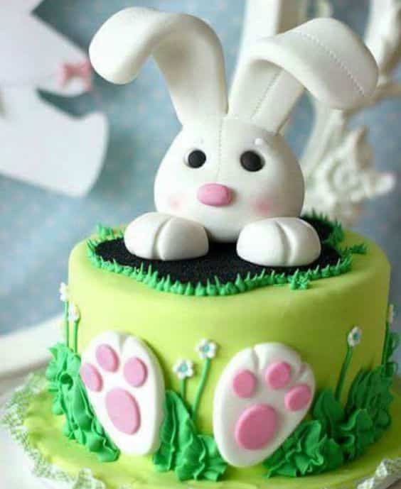 25 Easter Bunny Cake