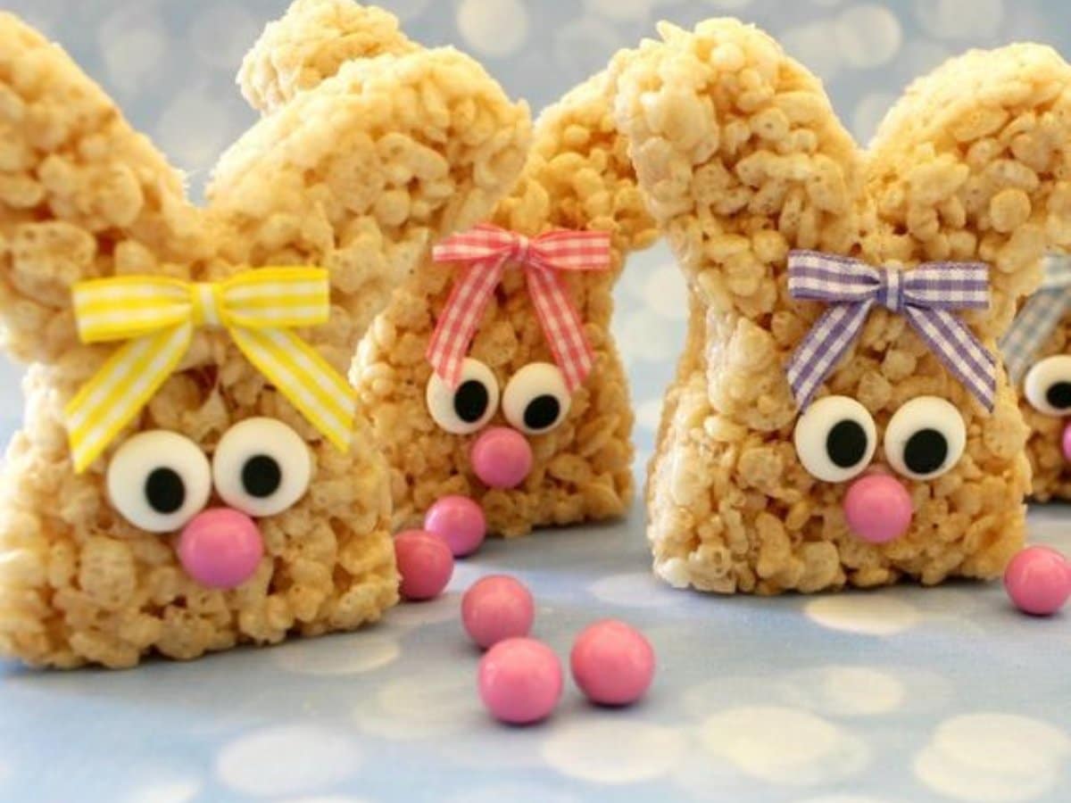 easter sweets made with rice flakes 10