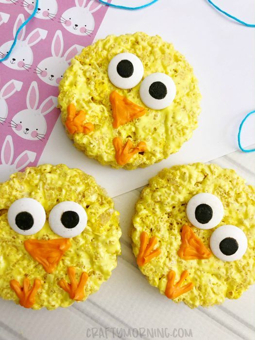 easter sweets made with rice flakes 3
