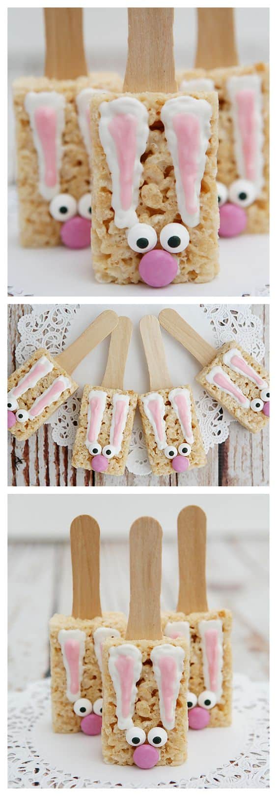 easter sweets made with rice flakes