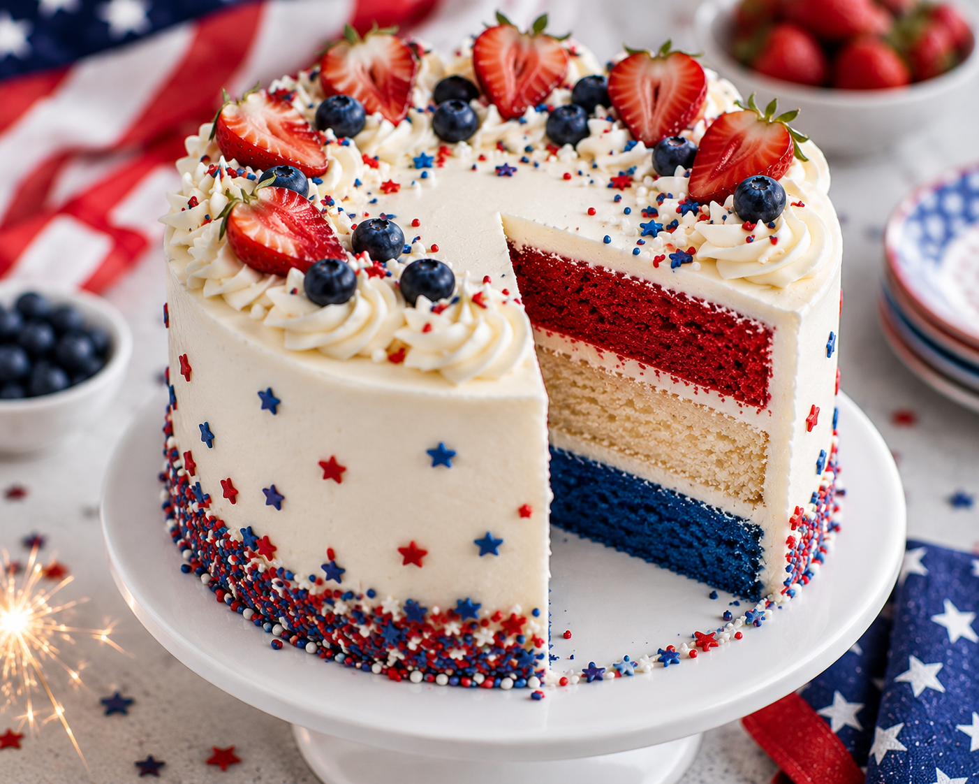 Easy 4th of July Cakes Ideas: Festive, Simple, and Beautiful Desserts for Independence Day %title % easy 4th of july cakes ideas 3