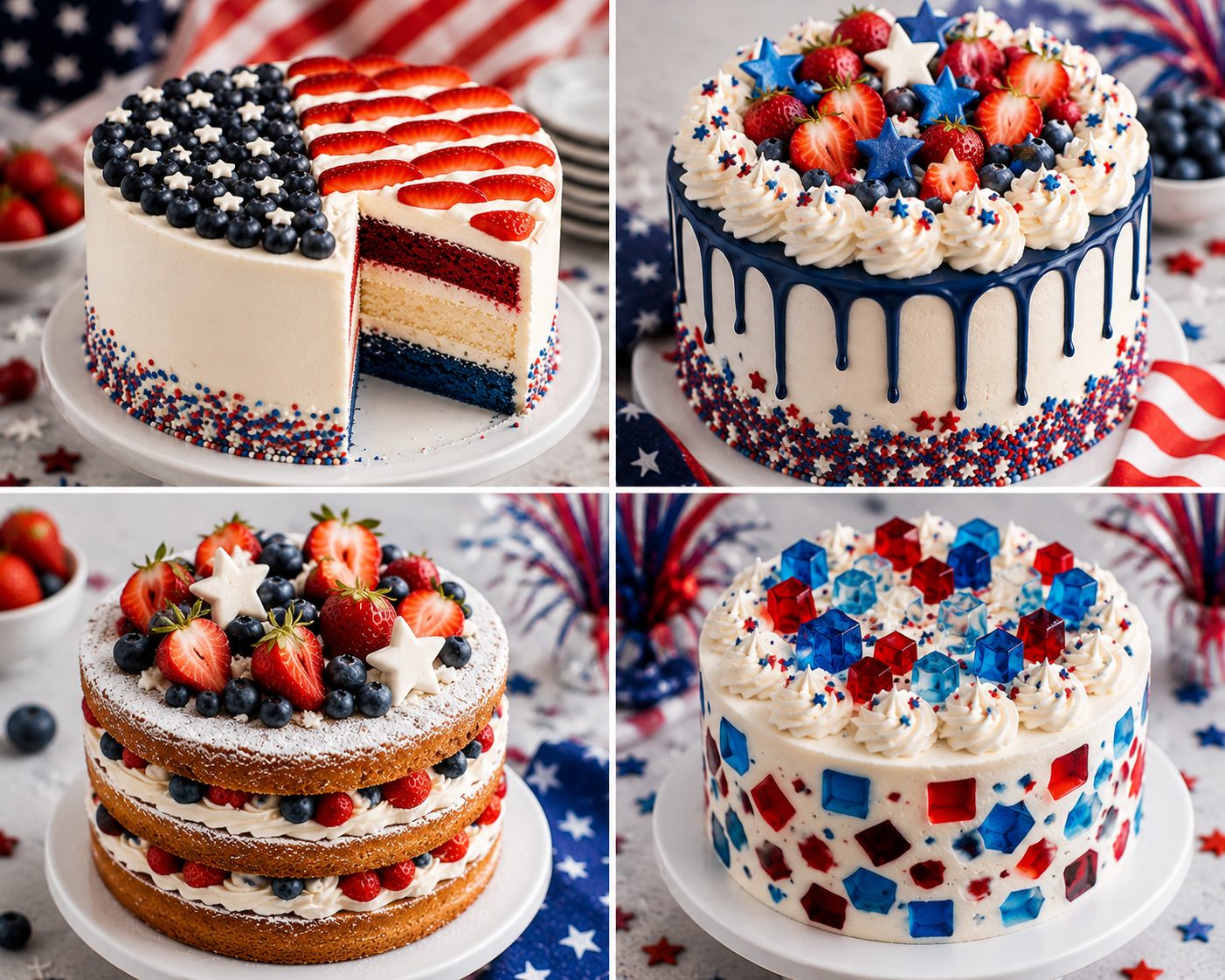 Easy 4th of July Cakes Ideas: Festive, Simple, and Beautiful Desserts for Independence Day %title % easy 4th of july cakes ideas 6