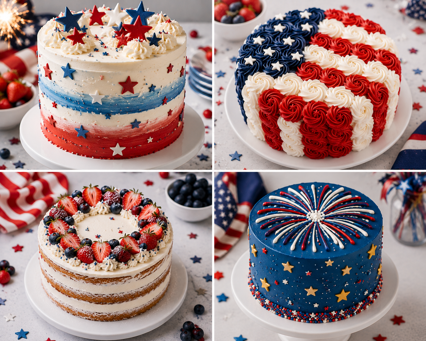Easy 4th of July Cakes Ideas: Festive, Simple, and Beautiful Desserts for Independence Day %title % easy 4th of july cakes ideas