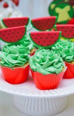 Fruit Inspired Cupcakes