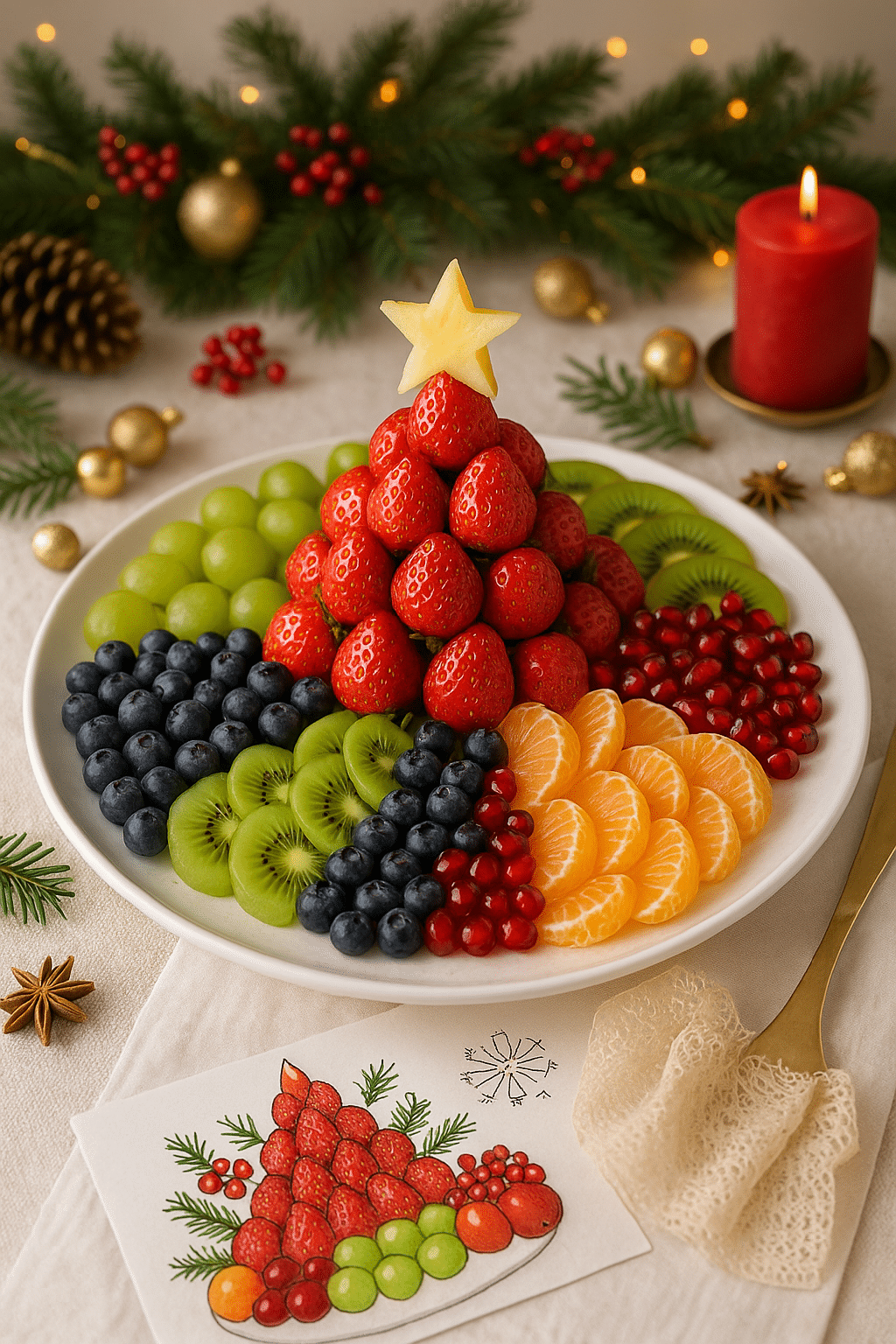 Fruit Platter for Christmas: A Festive Centerpiece Bursting with Color and Flavor %title % fruit platter for christmas a festive centerpiece 1