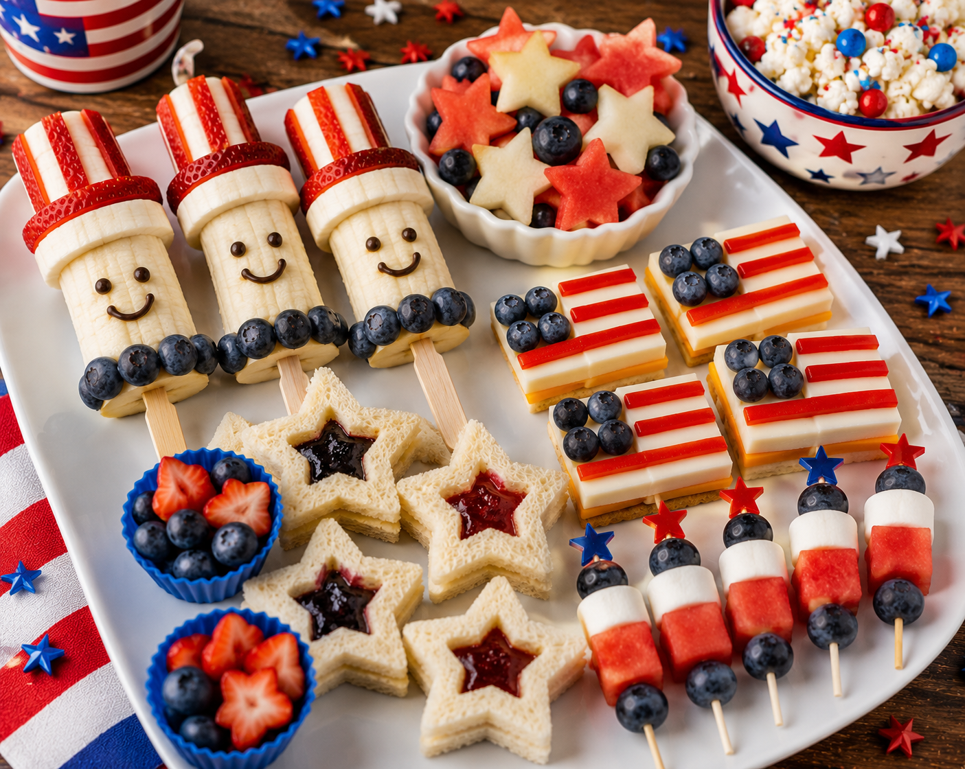 Fun 4th of July Snacks for Kids and Family Parties %title % fun 4th of july snacks for kids 3