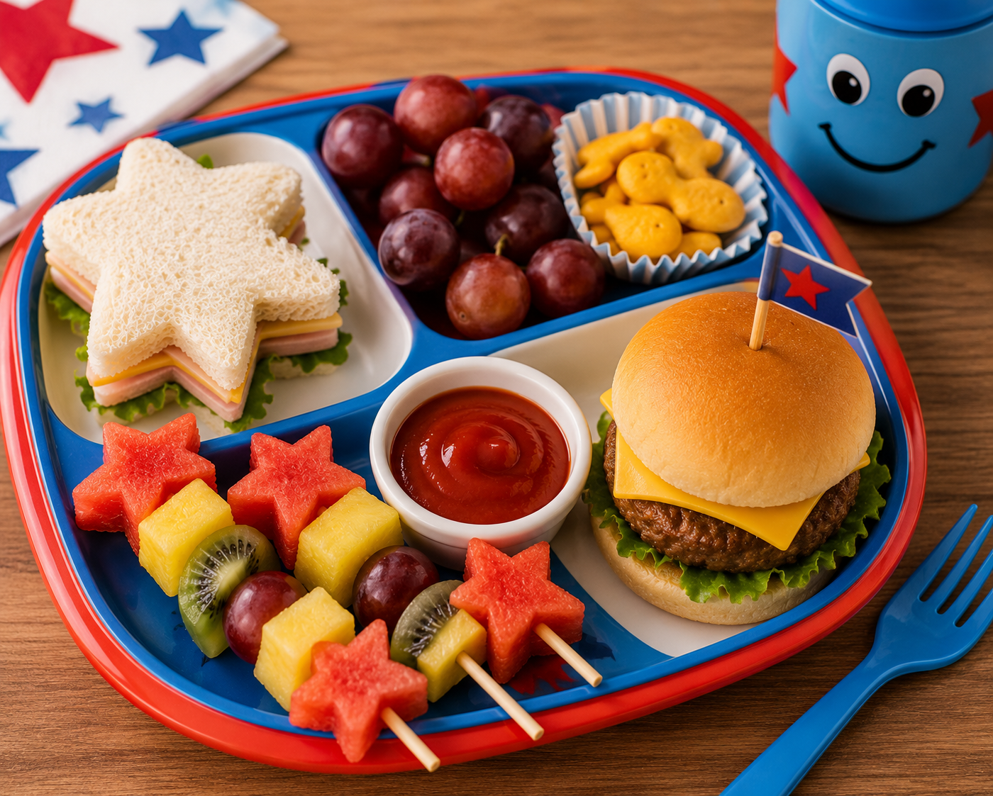 Fun 4th of July Snacks for Kids and Family Parties %title % fun 4th of july snacks for kids