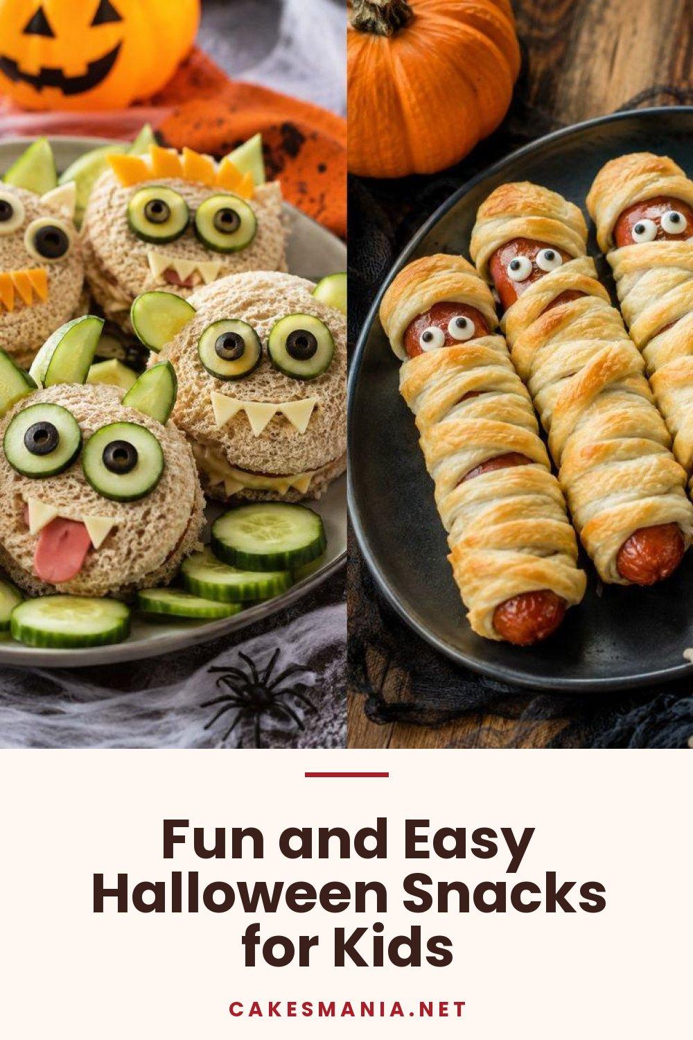 Fun and Easy Halloween Snacks for Kids