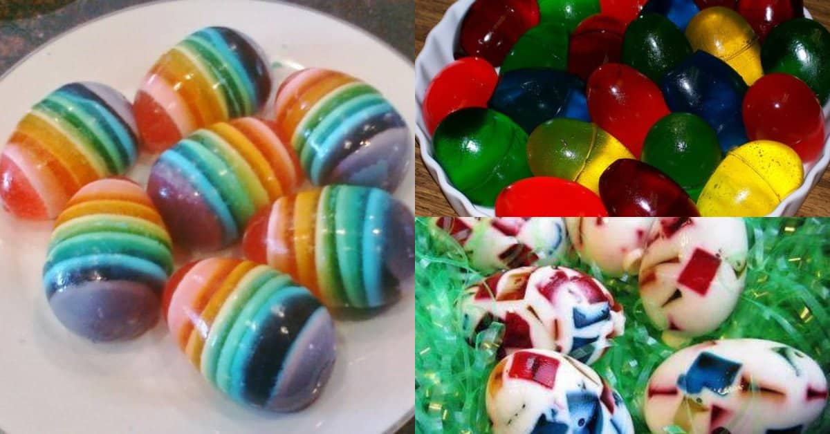 Gelatin Easter Eggs Recipe And Ideas