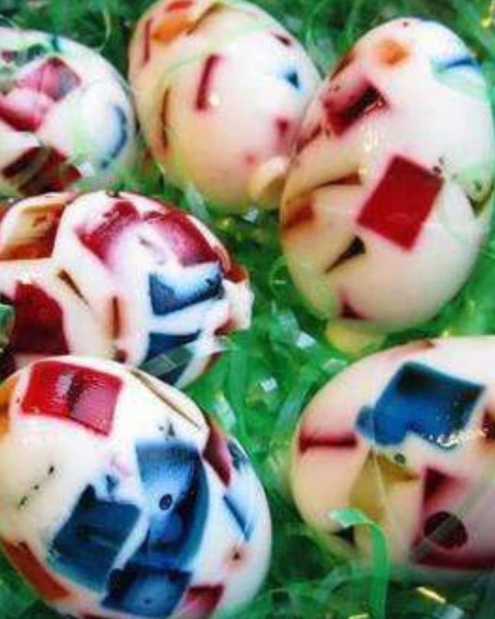 Gelatin Easter Eggs- Recipe and ideas