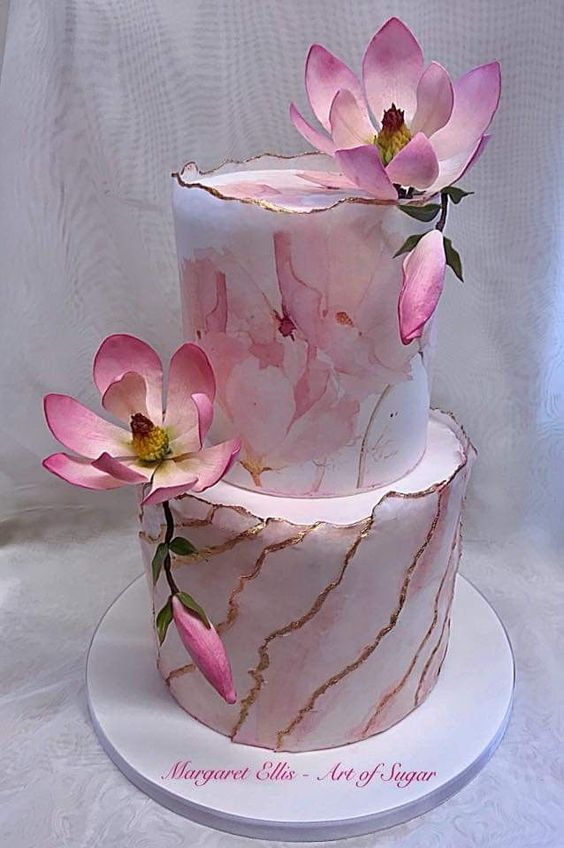 girly modern cake inspirations 10
