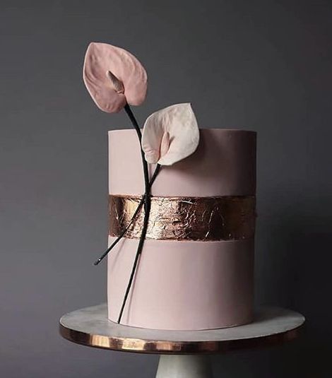 girly modern cake inspirations 12