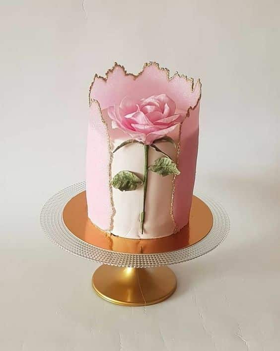 girly modern cake inspirations 13
