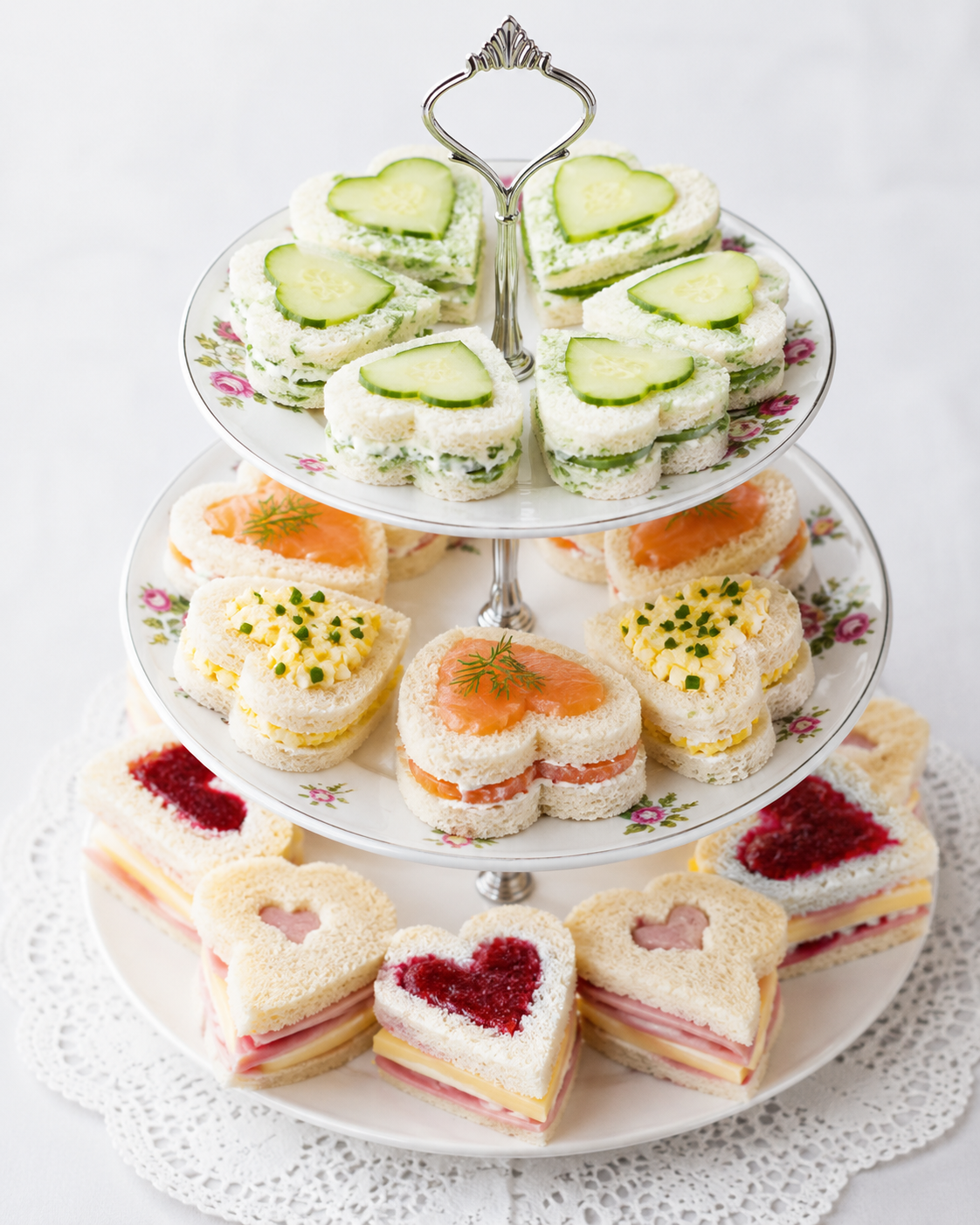Heart Tea Sandwich Recipe for Valentine's Day %title % heart tea sandwich recipe for valentines day 2
